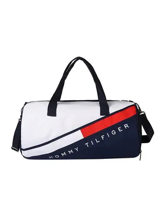 Stylish Nylon Duffel Bag Multicolour 