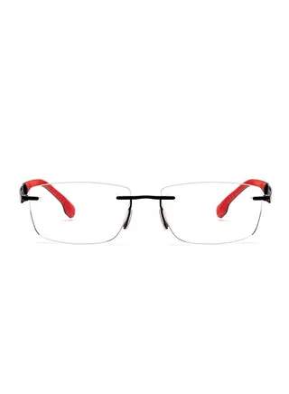 Men's Rimless Eyeglass Frame - Lens Size : 56 mm 
