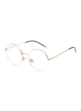 men Round Eyeglasses Frame 
