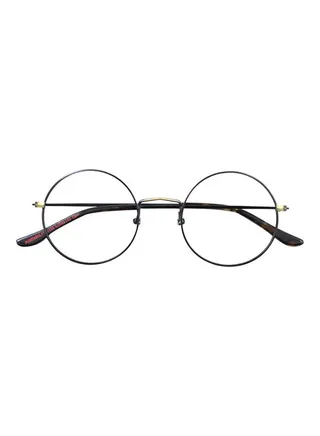 men Round Eyeglasses Frame 