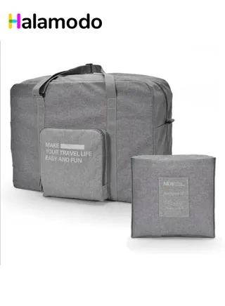 Foldable Multifunctional Portable Storage Travel Bag That Can Be Placed on the Trolley Suitcase 