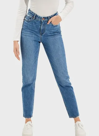 High Waist Mom Jeans 