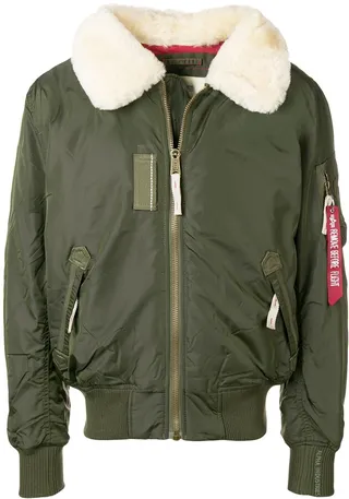 Shearling Bomber Jacket