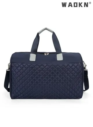Sports Gym Bag, Travel Weekend Duffle Bag Large Capacity Lightweight Waterproof Oxford Fabric Multipurpose Shoulder Luggage Bag for Fitness Sports Training Trip Carry Bags for Unisex Blue 