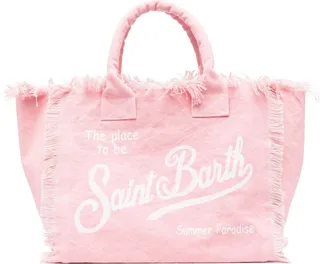 Vanity logo-print tote bag
