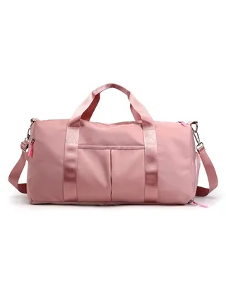 Women's Travel Bag Fashion Brief Solid Color Pink 