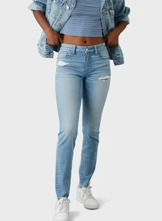 Ripped Skinny Fit Jeans 