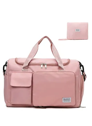 Foldable Travel Bag, Luggage Bag, Waterproof Sports Bag 