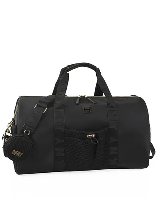 Down Under Duffle Bags for Unisex | Ultra Lightweight Travel, Sports & Gym Duffle Bags Color Black 