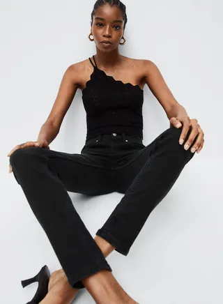 High Waist Skinny Jeans 