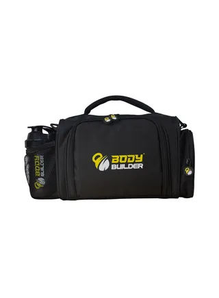 Body Builder Meal Bag, 6 Containers, Shoulder 