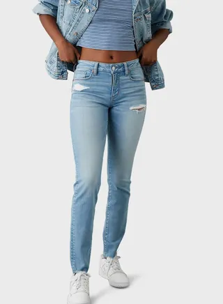Ripped Skinny Fit Jeans 
