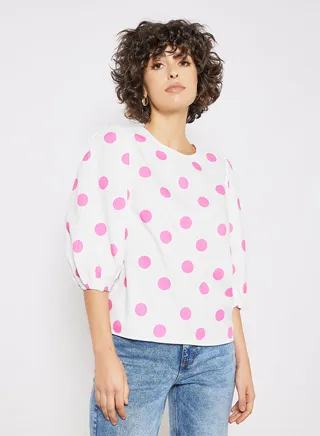 Floral Print Top Multicolour 