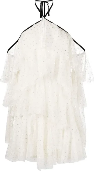 Point D'espirit Tiered Dress