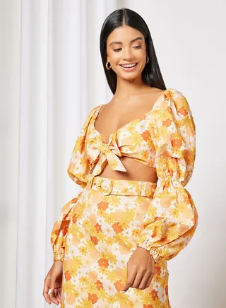 Floral Print Top 