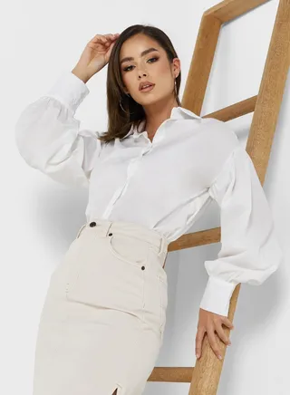 Puff Sleeve Shirt 