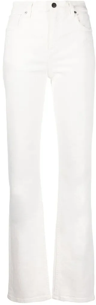 High-Waisted Boot-Cut Jeans