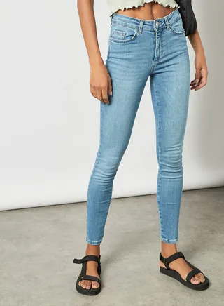 Slim Fit Jeans Light Blue 