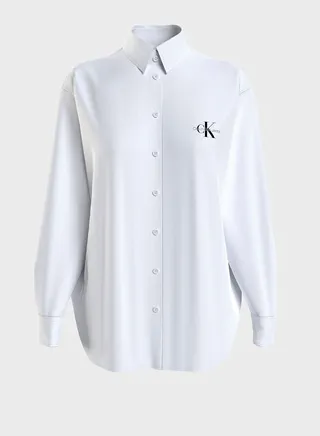 Logo Button Down Shirt