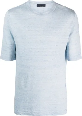 fine-knit T-shirt