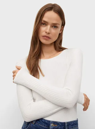 Striped Crew Neck Top 