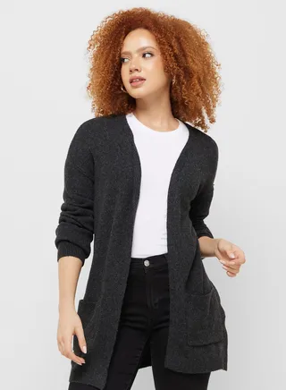 Pocket Detail Knitted Cardigan 