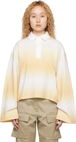 Axel Arigato Yellow Journey Rugby Polo