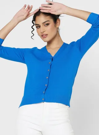 Classic Buttoned Cardigan