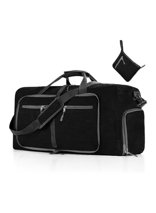 Travel Duffel Bag 115L Foldable Travel Duffel Bag with Shoe Compartment 