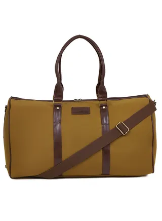 Stanley Canvas Sports Travel Duffel Bag For Men and Women Khaki 