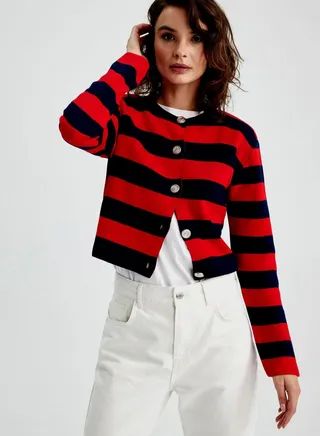 Button Down Cardigan 