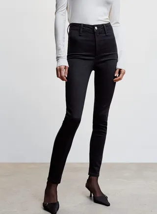 High Waist Skinny Jeggings 