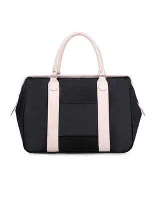 Multifunctional Large Capacity Short Distance Travel Handheld Duffel Bag Black 