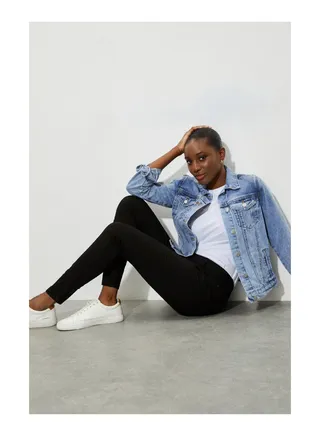 Black Regular Eden Jeggings 