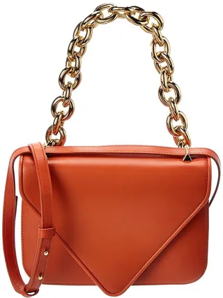 Bottega Veneta Mount Leather Shoulder Bag