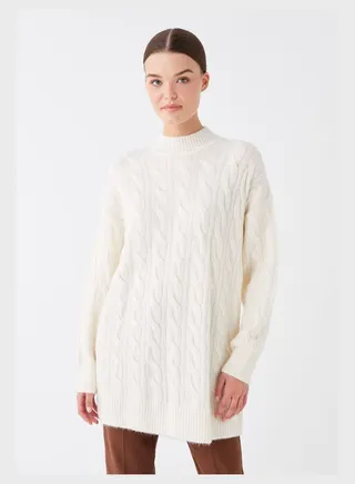 High Neck Cardigan 