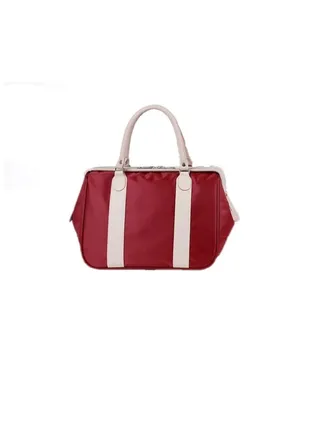 Multifunctional Large Capacity Short Distance Travel Handheld Duffel Bag Red 