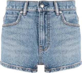 High Waist Denim Shorts
