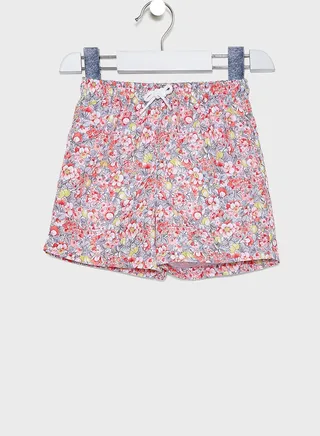 Infant Floral Print Swim Shorts 