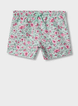 Infant Floral Print Swims Shorts 