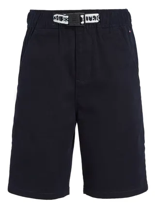 Kids Belted Comfort Chino Shorts