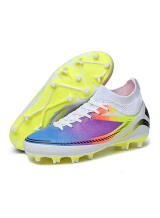 Mens Soccer Shoes For Outdoor Indoor Professional Youth Boys Soccer Shoes Unisex Soccer Shoes. 
