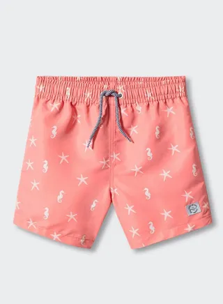 Kids Printed Swim Shorts 
