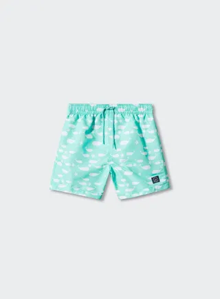 Kids Printed Swim Shorts 