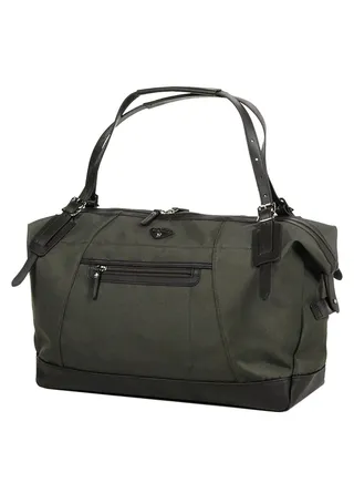 Cassis Shoulder Duffel Travel Bag Khaki 