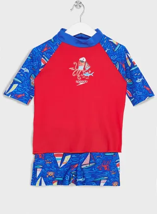 Kids Digital Rash Top Set 