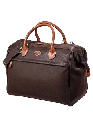 New Uppsala Squaremouth Travel Bag 54cm Chocolate 