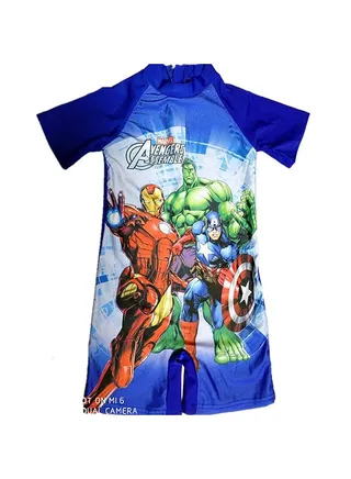 Cartoon Kids Swimsuit Multicolour 