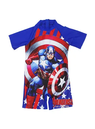 Cartoon Kids Swimsuit Multicolour 