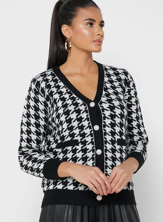 Button Down Knitted Cardigan